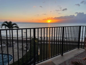 Whale Watching from the Lanai - Oceanfront Condo in West Maui